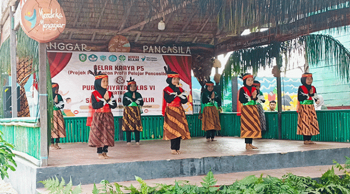 SDN 3 Kota Besi Hilir Gelar Karya P5 dan Purnawiyata Kelas VI Angkatan 2024, Rabu 29 Mei 2024