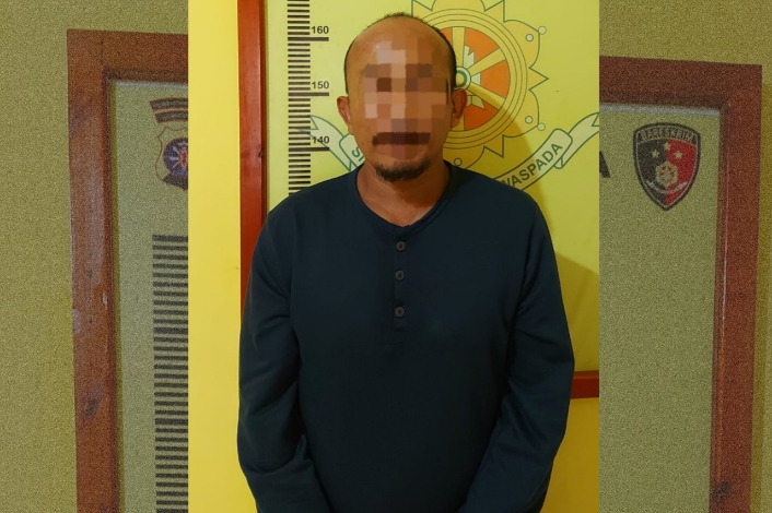 Pengedar Sabu di Cempaga ini Ditangkap Polisi di Kebun Durian