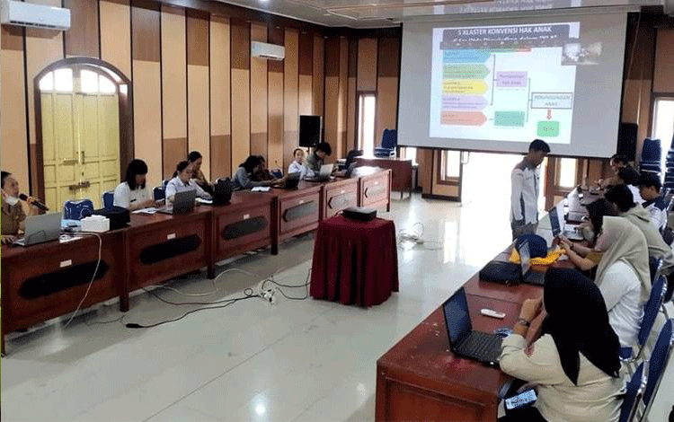Pemkab Murung Raya Evaluasi Kota Layak Anak