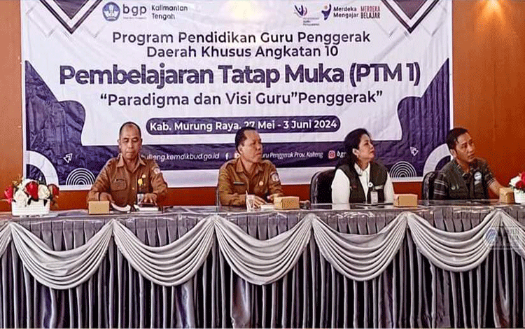 Pemkab Murung Raya Apresiasi Pelatihan Calon Guru Penggerak