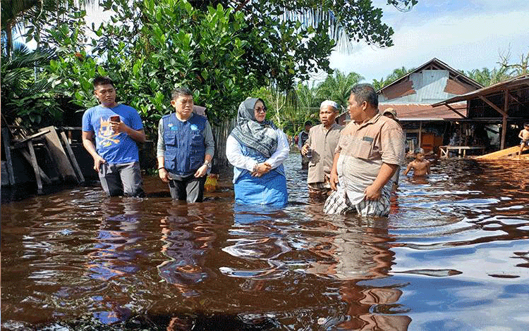 Banjir Rendam SDN 3 Sawahan, Belajar Via Daring
