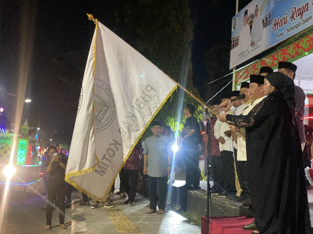 255 Peserta Ikuti Pawai Takbiran Iduladha Keliling Sampit