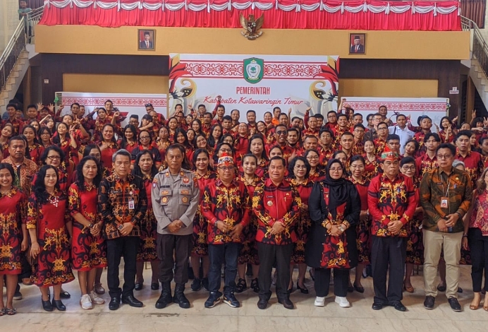 Kontingen Kotim Siap Bertanding dalam Pesparawi Kalteng XVII di Pulang Pisau