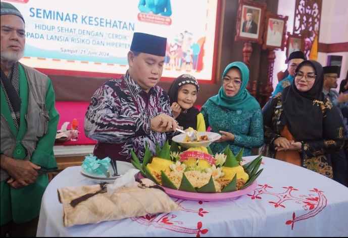 TP PKK Kottim Peringati Hari Lanjut Usia Nasional Ke-28 Tahun, ini Pesan Halikinnor 
