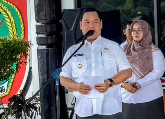 Bupati Kotim, Halikinnor saat menegaskan agar tak ada lagi penundaan pencairan gaji pegawai, Rabu, 19 Juni 2024