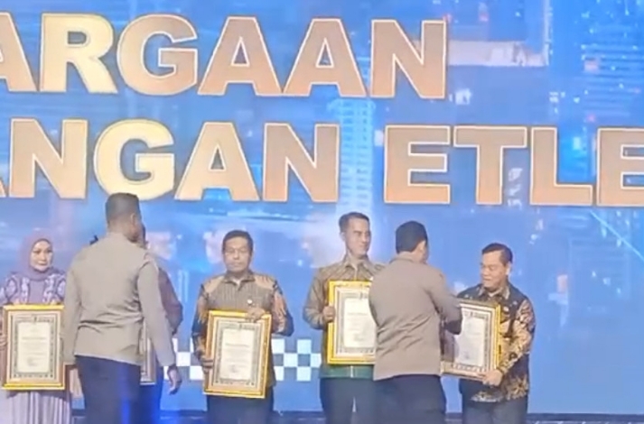 Rakernis Fungsi Lalu Lintas 2024, Pemkab Kotim Dapat Penghargaan dari Polri