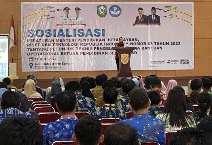 Halikinnor Minta Pengelolaan Dana BOSP di Kotim Lebih Tranparan dan Akuntabel