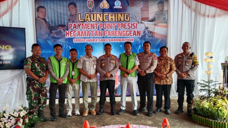 Polres Kotim Meluncurkan Payment Point Presisi Sambut Hari Bhayangkara Ke-78