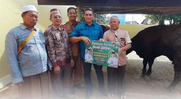Pemkab Seruyan Menerima Bantuan 125 Ekor Hewan Kurban dari Gubernur Kalteng