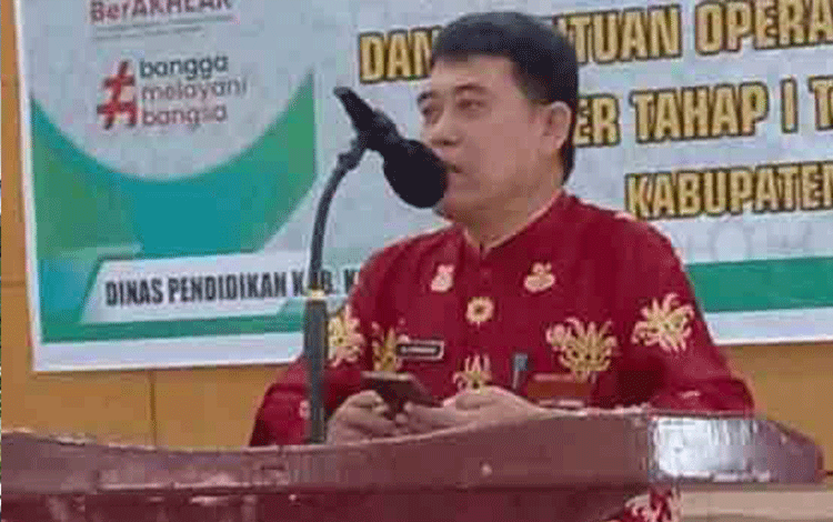 Disdik Kotim: 54 Sekolah Mendapat Bantuan Dana Rehabilitasi