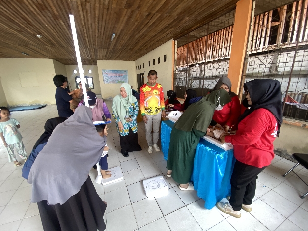 Puskemas Baamang II bersama Kelurahan Baamang Hulu Gelar Grebek Stunting 