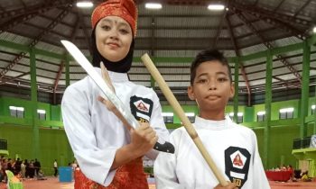 Siswa siswi SMPN 1 Sampit meraih juara 1 pencak silat putra dan putri O2SN tingkat Kabupaten Kotim 2024