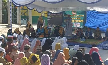 Suasana Syukuran Hari Raya Iduladha 1445 H di SDN 4 Ketapang, Kamis 20 Juni 2024