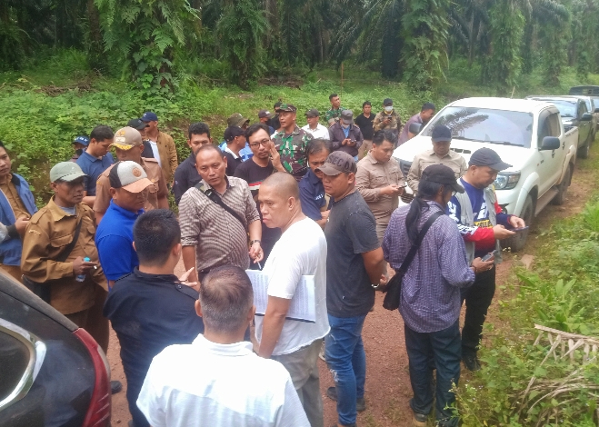 Pemkab Kotim Cek Lahan Sengketa di Desa Satiung