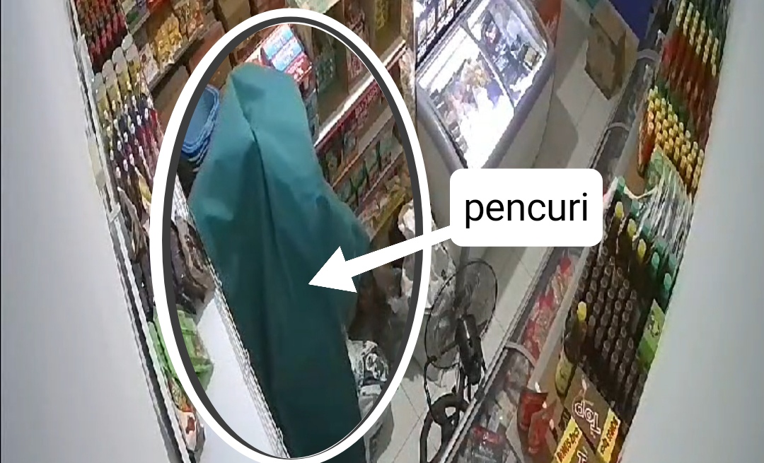 Tutupi Diri Dengan Terpal, Pencuri Gasak Toko Makanan Beku