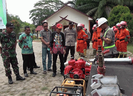 Apel siaga Karhutla Kecamatan Cempaga Hulu, Kamis, 18 Juli 2024