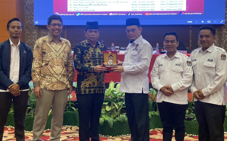 KPU Kalteng Sosialisasi Pemilihan Gubernur dan Wakil Gubernur di Kotim