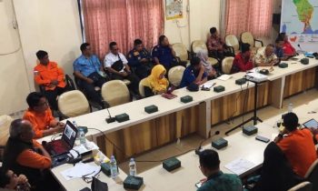 BPBD Kotim saat menggelar Rapat Penetapan status siaga Karhutla beberapa waktu lalu, Senin, 15 Juli 2024.