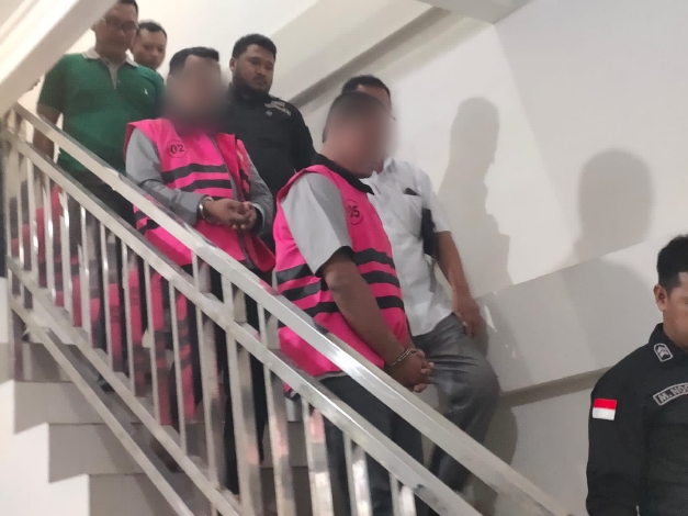 Dua Tersangka Dugaan Korupsi Bappeda Kapuas Resmi Ditahan Kejari