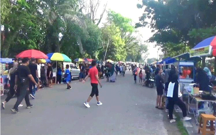 Taman Kota Sampit Akan Kembali Dijadikan Kawasan Car Free Day