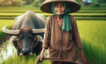Ilustrasi Petani (Microsoft AI)