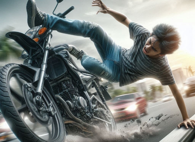Dua Sepeda Motor Metik Adu Banteng di Haji Imran Sampit Satu Tewas