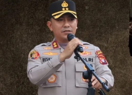 Kapolres Kotim AKBP Resky Maulana Zulkarnain