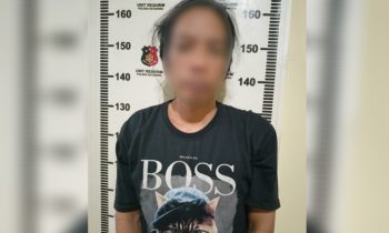 N (39) persangka pembobol warung Jalan Usman Harun diamankan Polsek Ketapang.