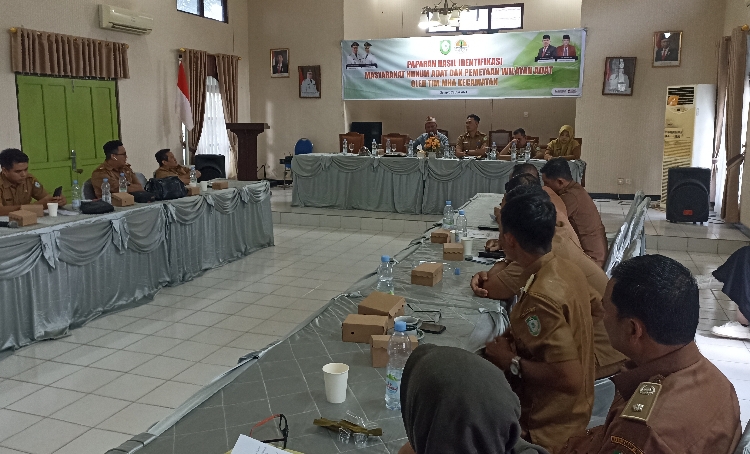 Pemkab Kotim Identifikasi 6 Desa Calon Wilayah Masyarakat Hukum Adat