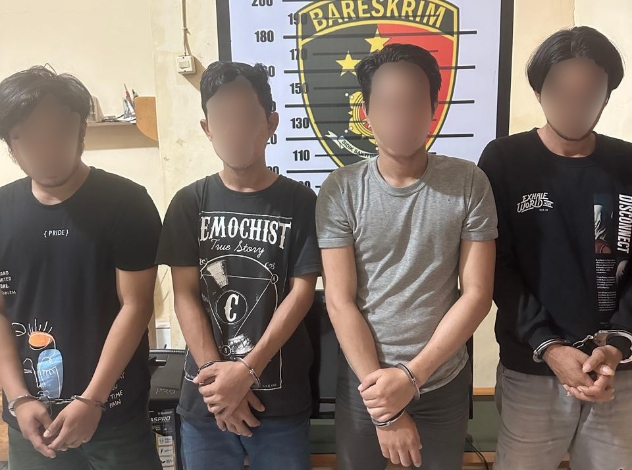 Polsek Parenggean Bekuk Komplotan Pembobol Rumah