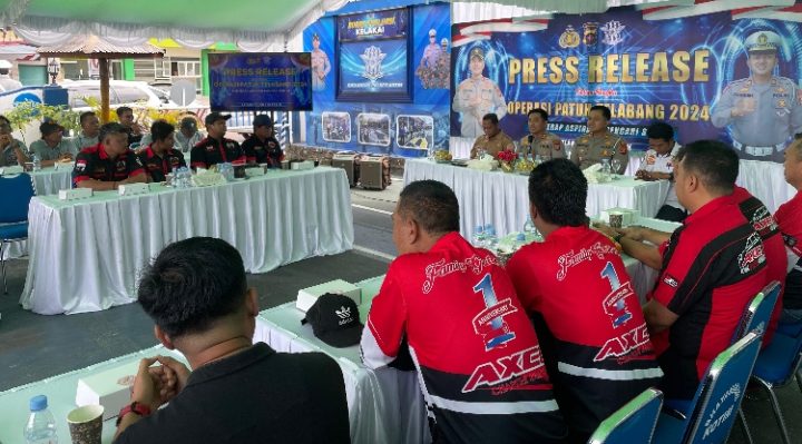 Pers Rilis Ops Patuh Telabang Polres Kotim tahun 2024.Senin, 29 Juli 2024.