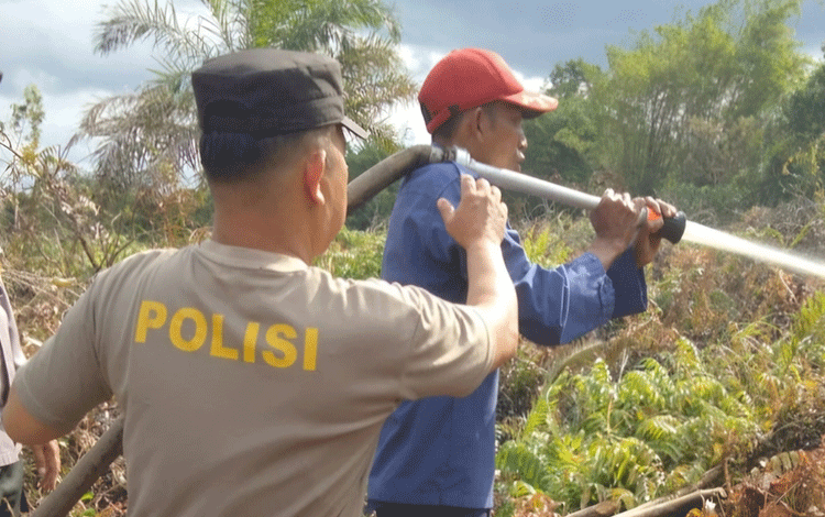Kebakaran Lahan Belum Ganggu Pelayanan RSUD Samuda