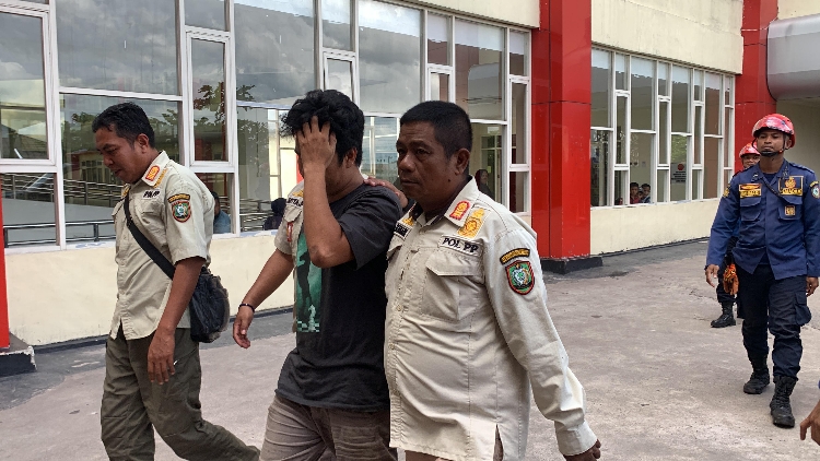 ODGJ di Sampit Serang dan Melukai Seorang Warga 