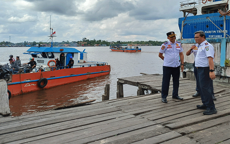 Dishub Kotim Kaji Pembangunan Dermaga Penyeberangan Sampit-Seranau