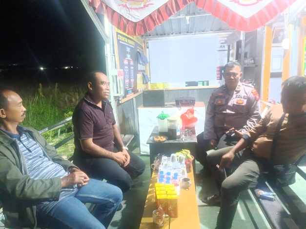 Polsek Baamang Berupaya Berikan Rasa Aman bagi Warga Pasca-isu Teror Ketuk Pintu