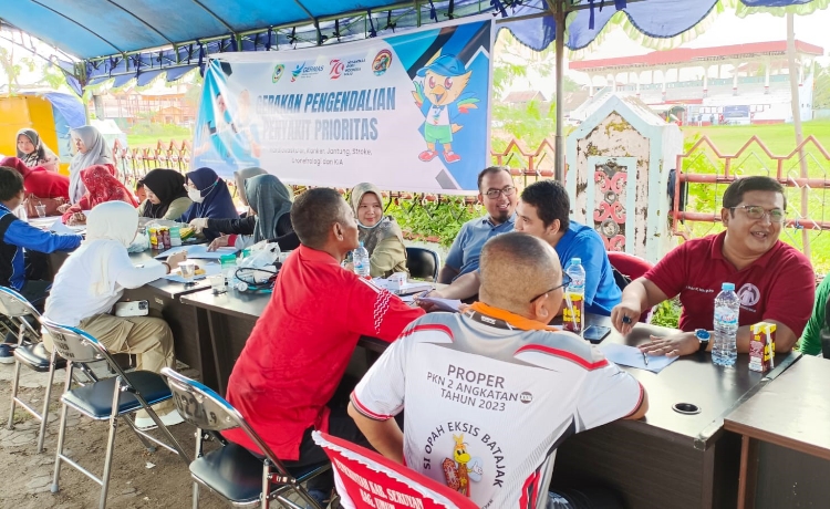 Dinas Kesehatan Seruyan Giatkan Screening Penyakit Tidak Menular