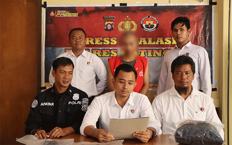 Tukang Pangkas Rambut  Ini Diamankan Polres Katingan Diduga Pelaku Cabul