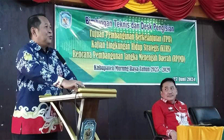 Pemkab Murung Raya Gelar Bimtek KLHS dan Penyusunan RPJMD 2025-2029