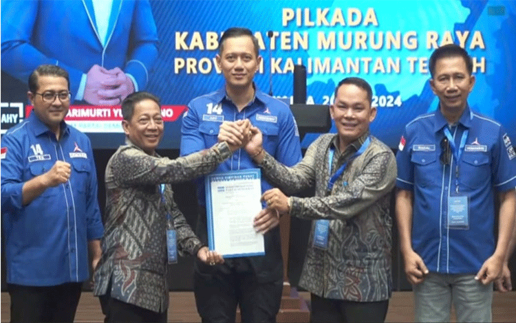 Heriyus-Rahmanto juga Dapat Rekomendasi PKB untuk Pilkada Murung Raya