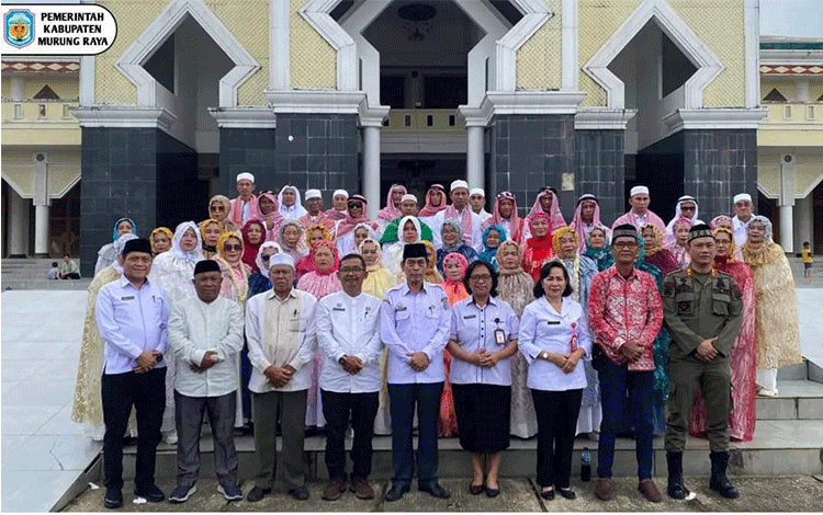 Pemkab Sambut Kedatangan Jemaah Haji Murung Raya