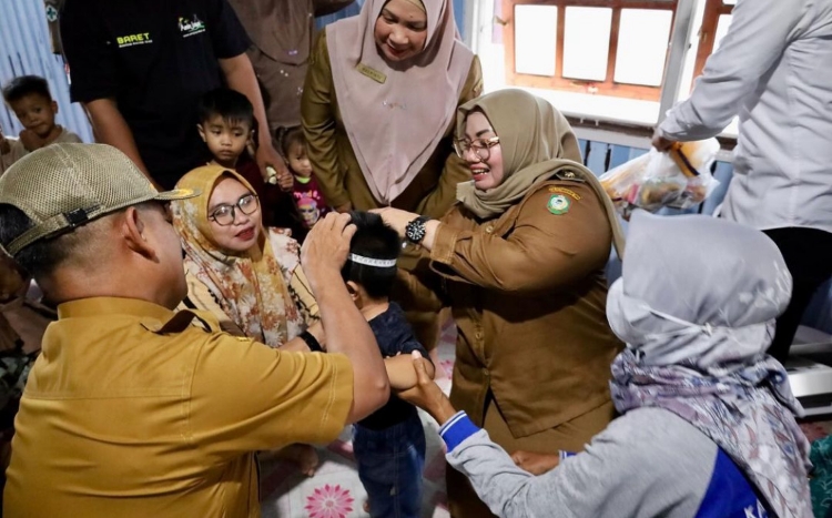 Irawati Imbau Orang Tua Balita dan Ibu Hamil ke Posyandu