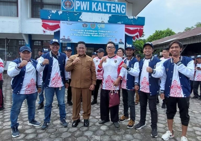 114 Atlet Kontingen Porwanas XIV Kalteng Siap Berlaga di Kalsel