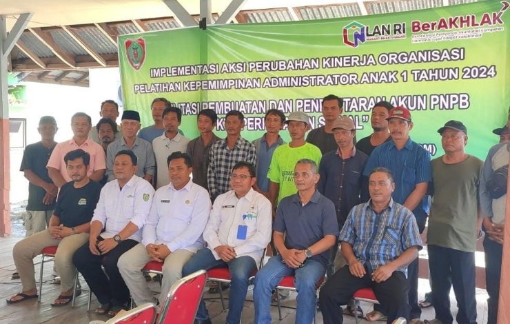 UPT KPHP Mentaya Tengah Seruyan Hilir Bantu KTH Perhutanan Sosial Miliki Akun PNPB
