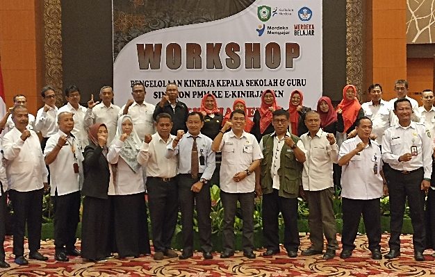 KKKS Hasien mengadakan workshop Pengelolaan Kinerja Kepsek dan Guru dalam Sinkronisasi PMM ke E Kinerja BKN, Rabu, 21 Agustus 2024