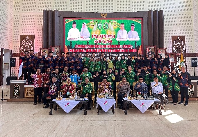 Kafilah FSQ Kotim Ikuti Lomba Tingkat Provinsi Kalteng