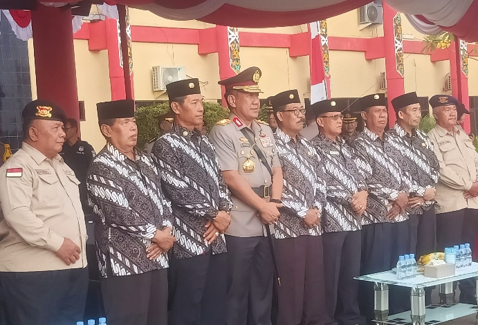 Kenang Keterlibatan Polri Perjuangkan Kemerdekaan, Polda Kalteng Gelar Upacara Hari Juang 