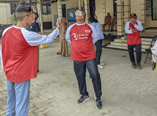 Begini Keseruan Disdik Kotim Meriahkan Peringatan HUT Ke-79 RI
