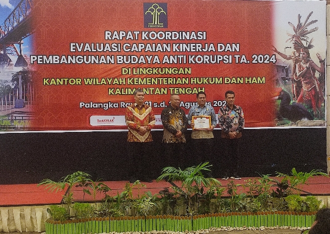 Raih Dua Penghargaan, Lapas Sampit Komitmen Tingkatkan Kinerja