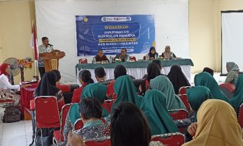 Pembukaan Workshop Penguatan Implementasi Kurikulum Merdeka KKG Gugus I Halilintar, Kecamatan Mentawa Baru Ketapang, Kamis, 29 Agustus 2024 1