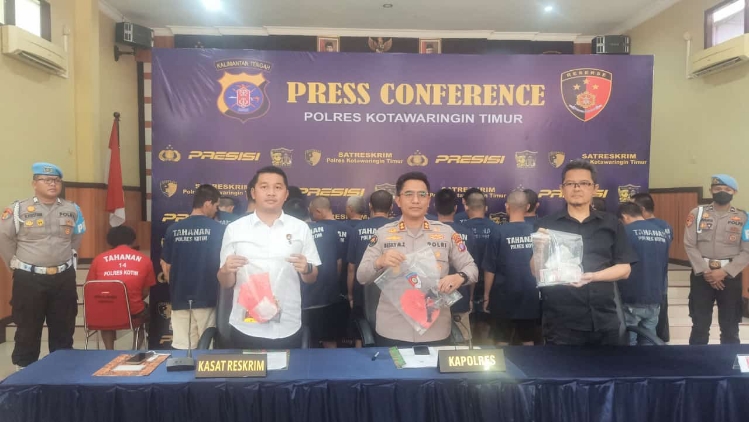 Polres Kotim Tangkap 130 Tersangka Pencurian Sawit